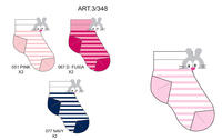 GIRL'S SHORT SOCKS 3/348 Tellini S.r.l. Wholesale Clothing